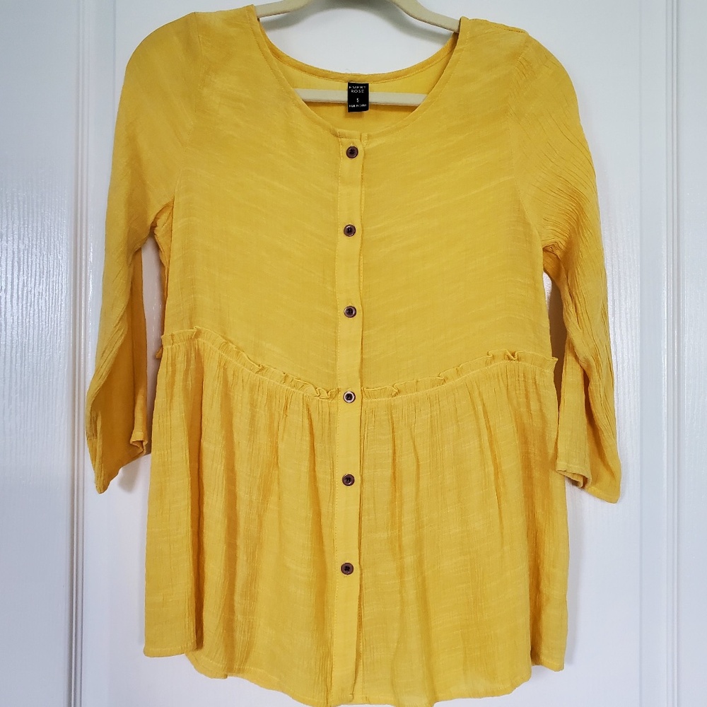 EMERY ROSE BLOUSE SIZE SMALL
